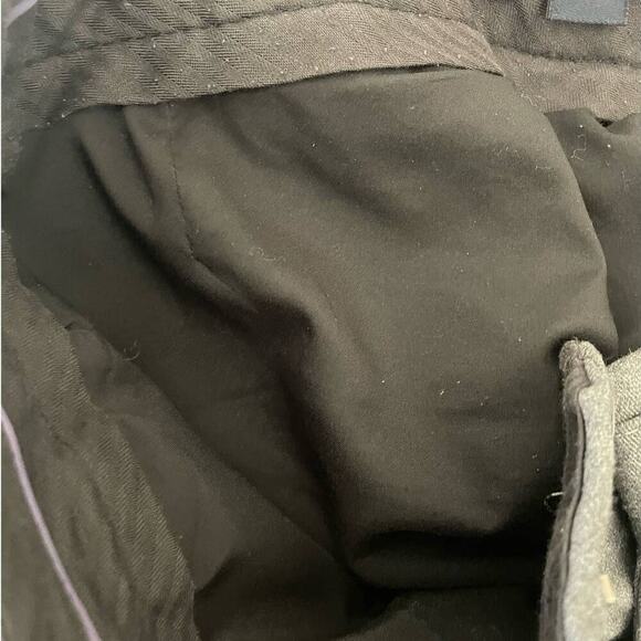 Banana Republic Women Pants 4P Smokey Gray Flare Leg Zip Pockets Office‎ Retro - Picture 7 of 14